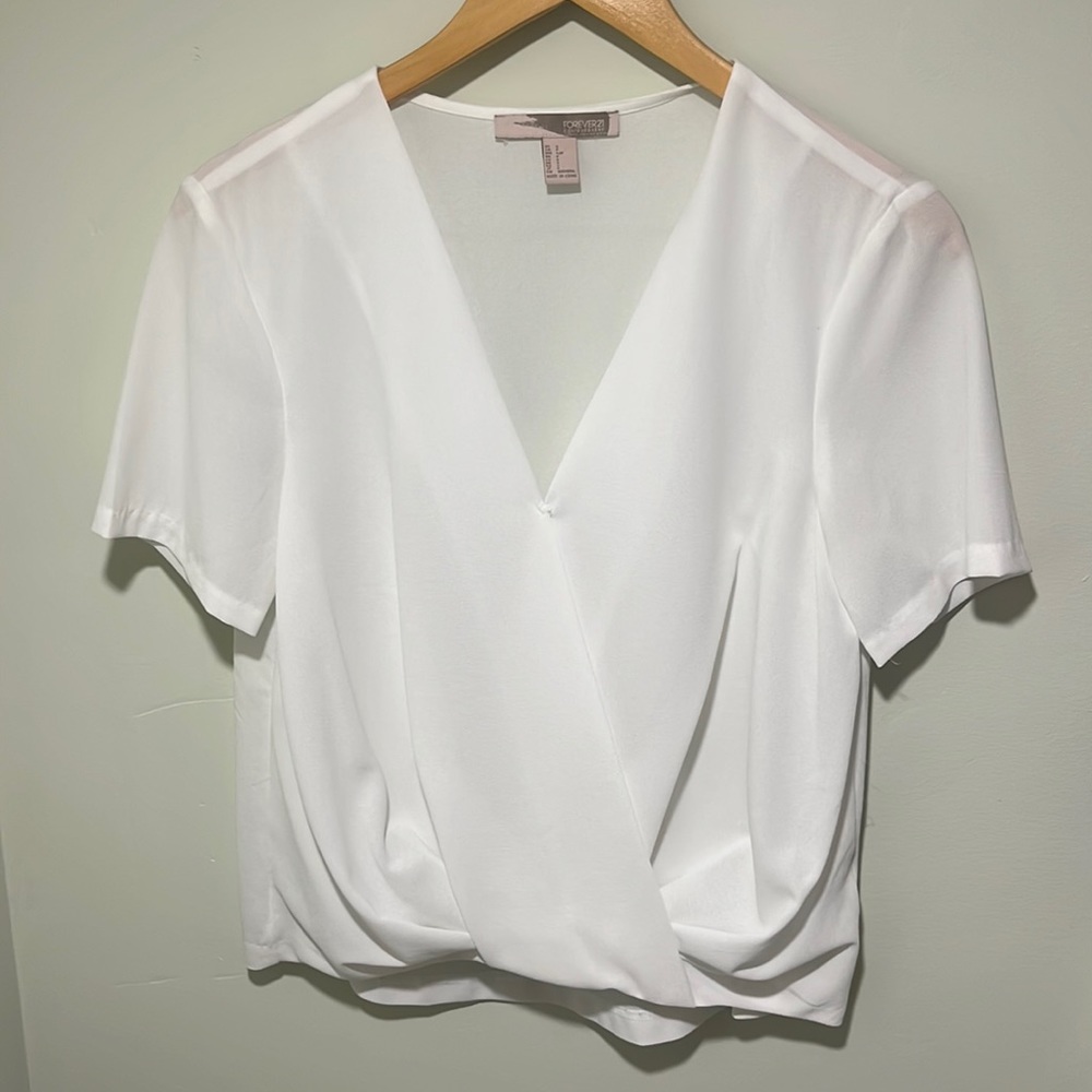 Forever 21 White Blouse